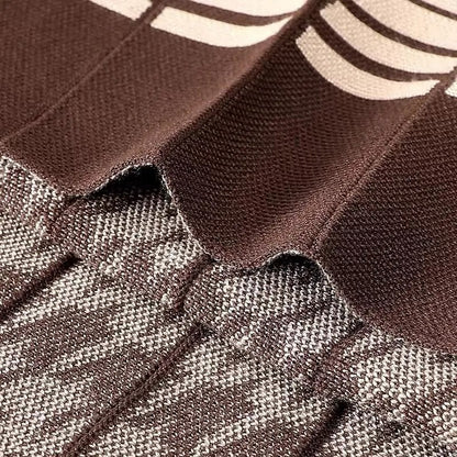 Renata Pleated Knit Midi Skirt