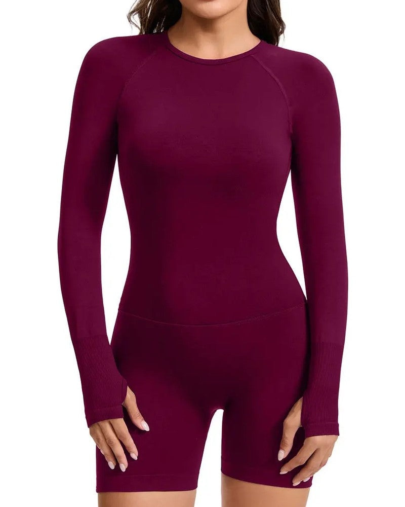 Serava Seamless Long Sleeve Bodysuit