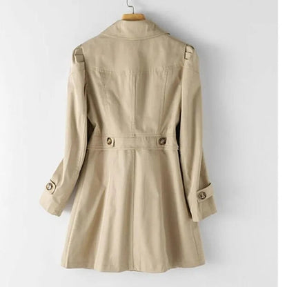 Vionda Relaxed Button-Up Long Blazer