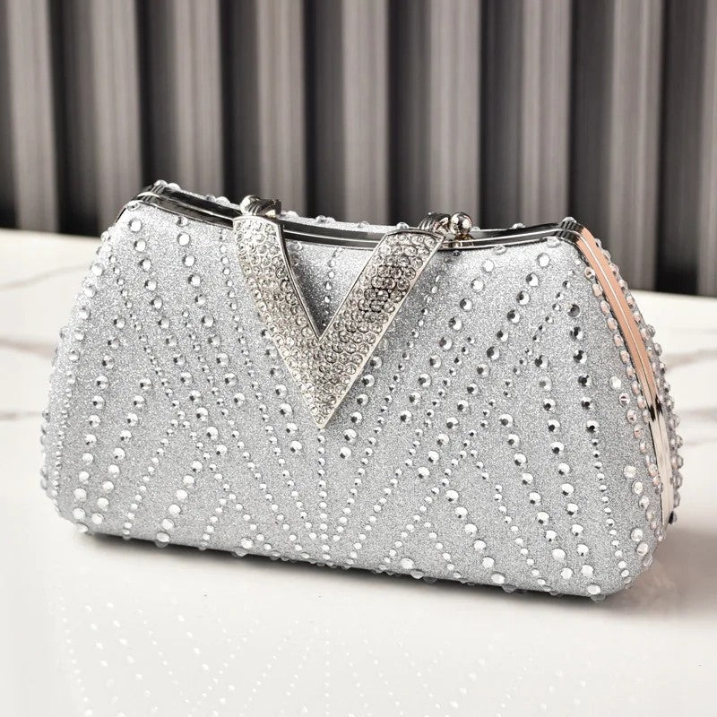 Vionne Embellished Evening Clutch Bag