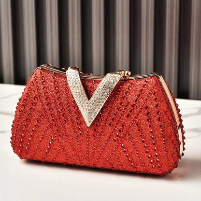 Vionne Embellished Evening Clutch Bag