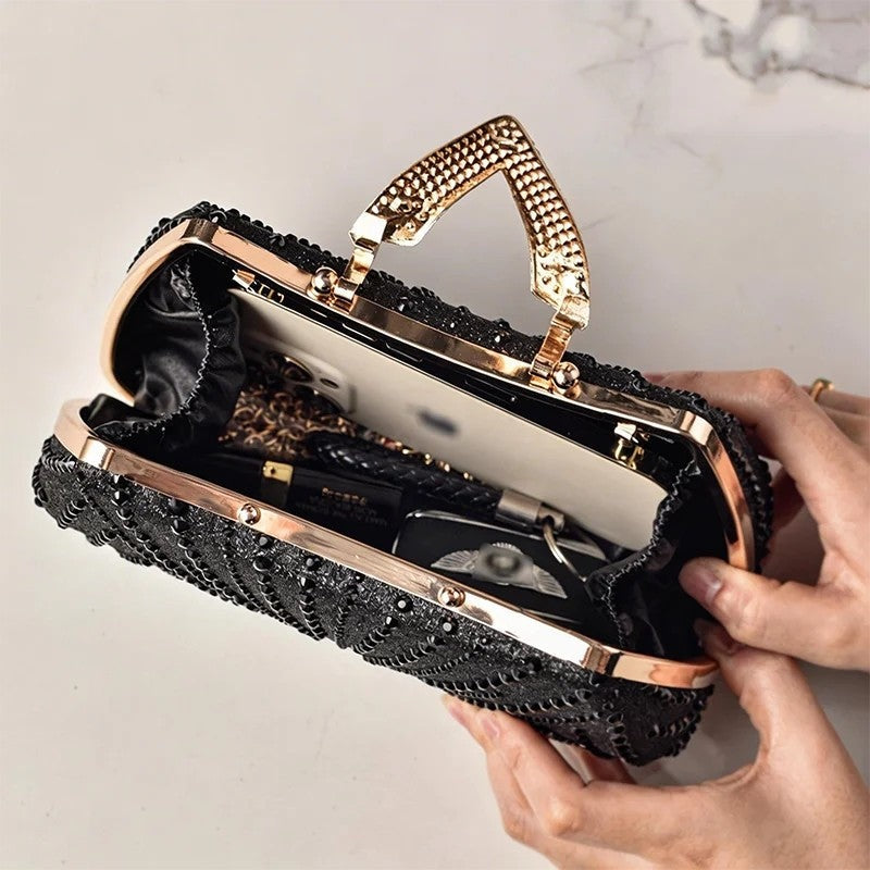 Vionne Embellished Evening Clutch Bag