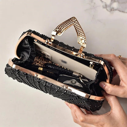 Vionne Embellished Evening Clutch Bag
