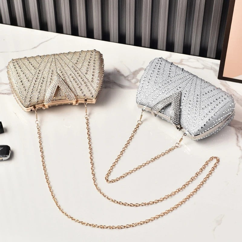 Vionne Embellished Evening Clutch Bag