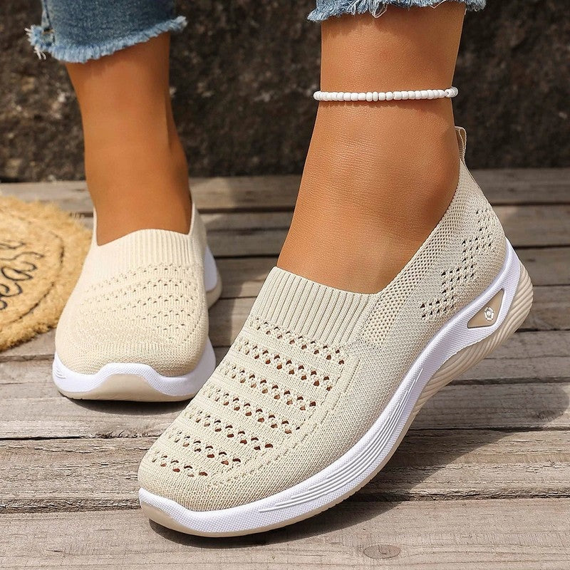 Vionni Knit Slip-On Walking Sneakers