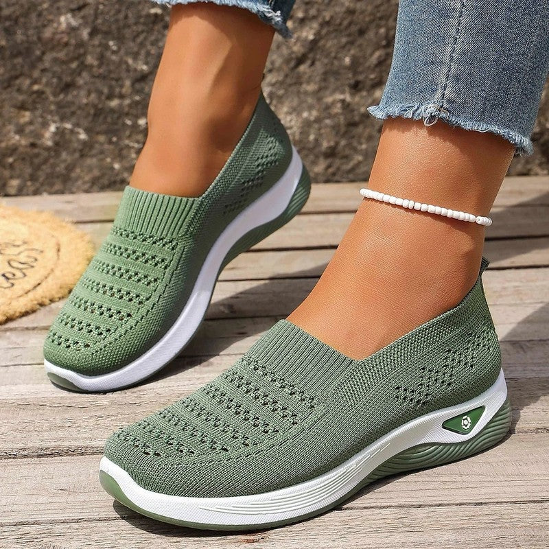 Vionni Knit Slip-On Walking Sneakers