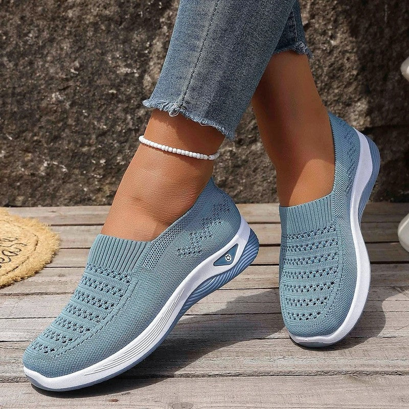 Vionni Knit Slip-On Walking Sneakers